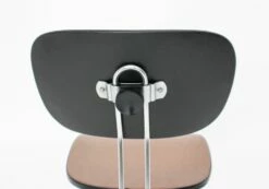 German Chrome Plated Brown Swivel Chair, 1950s -PAMONO Sales german chrome plated brown swivel chair 1950s 6