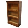 German Oak Bookcase With Folding Doors In Style Of Globe Wernicke, 1900s -PAMONO Sales german oak bookcase with folding doors in style of globe wernicke 1900s 1