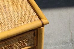 Italian Bamboo & Rattan Rectangular Desk, 1950s -PAMONO Sales italian bamboo rattan rectangular desk 1950s 9