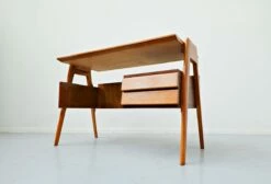 Italian Desk By Vittorio Dassi, 1950s -PAMONO Sales italian desk by vittorio dassi 1950s 18