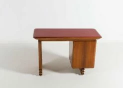 Italian Modern Desk In Carved Walnut And Rosewood With Side Chair 19 Italian Modern Desk In Carved Walnut And Rosewood With Side Chair -PAMONO Sales italian modern desk in carved walnut and rosewood with side chair 8