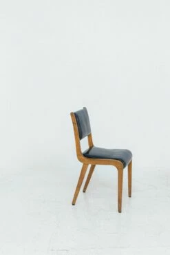 Italian Vintage Blue Fabric Desk Chairs, 1950s, Set Of 2 20 Italian Vintage Blue Fabric Desk Chairs, 1950s, Set Of 2 -PAMONO Sales italian vintage blue fabric desk chairs 1950s set of 2 6