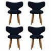 Kvadrat/Hallingdal & Fiord WNG Chairs By Mazo Design, Set Of 4 2 Kvadrat/Hallingdal & Fiord WNG Chairs By Mazo Design, Set Of 4 -PAMONO Sales kvadrat hallingdal fiord wng chairs by mazo design set of 4 1