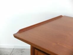 Large Teak Executive Model 207 Desk By Arne Vodder For Sibast, 1950s -PAMONO Sales large teak executive model 207 desk by arne vodder for sibast 1950s 12