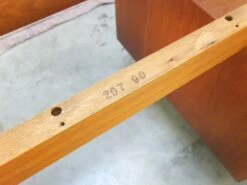 Large Teak Executive Model 207 Desk By Arne Vodder For Sibast, 1950s -PAMONO Sales large teak executive model 207 desk by arne vodder for sibast 1950s 16