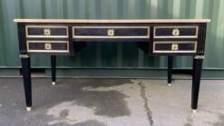 Louis XVI French Ebonised Writing Desk, 1925 40 Louis XVI French Ebonised Writing Desk, 1925 -PAMONO Sales louis xvi french ebonised writing desk 1925 19