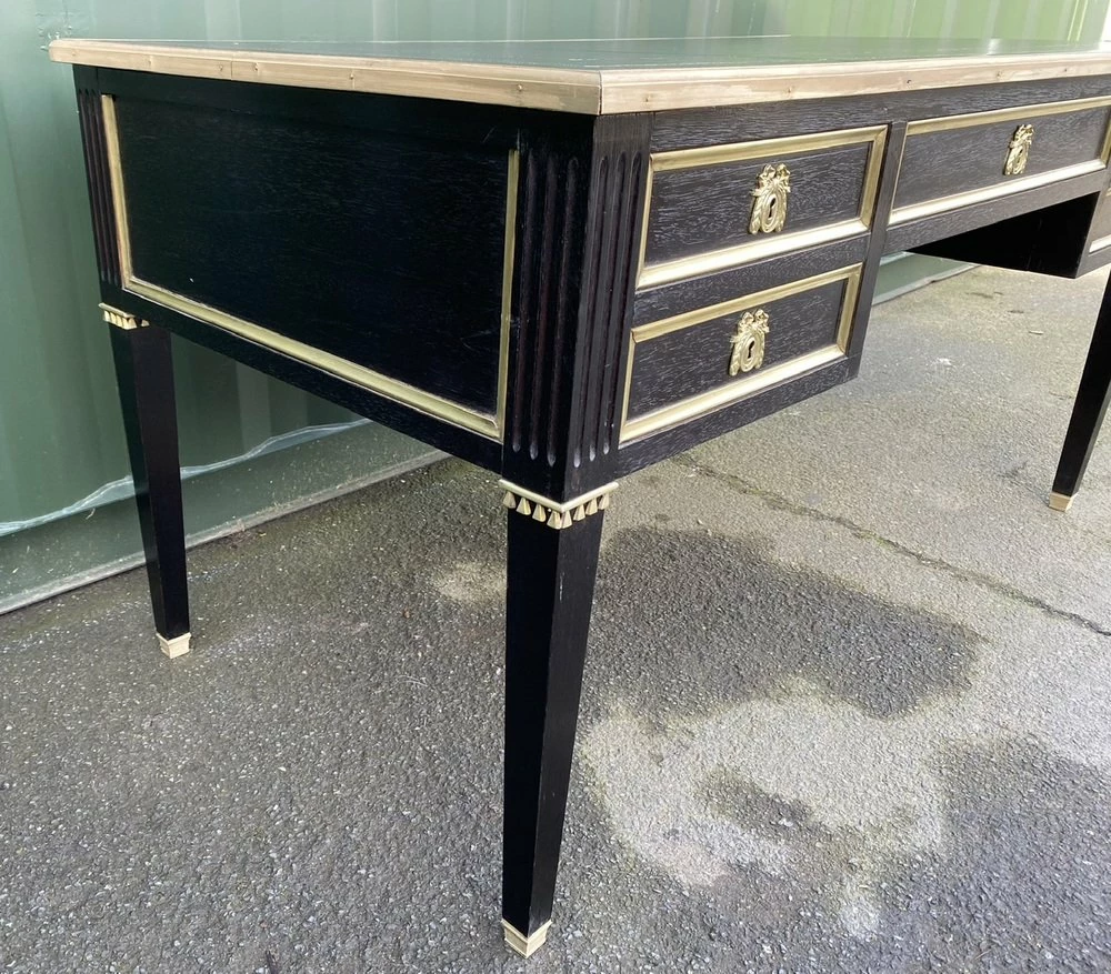 Louis XVI French Ebonised Writing Desk, 1925 4 Louis XVI French Ebonised Writing Desk, 1925 - Image 2