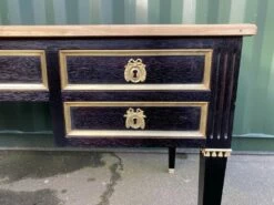 Louis XVI French Ebonised Writing Desk, 1925 41 Louis XVI French Ebonised Writing Desk, 1925 -PAMONO Sales louis xvi french ebonised writing desk 1925 20