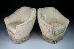 Lounge Chairs By Federico Munari, Italy, 1940s, Set Of 2 -PAMONO Sales lounge chairs by federico munari italy 1940s set of 2 7