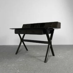 Mahogany Writing Desk, 1960s -PAMONO Sales mahogany writing desk 1960s 3