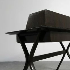 Mahogany Writing Desk, 1960s -PAMONO Sales mahogany writing desk 1960s 8