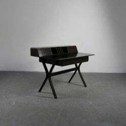 Mahogany Writing Desk, 1960s -PAMONO Sales mahogany writing desk 1960s 9