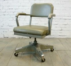PAMONO Sales -PAMONO Sales mid century american industrial steno desk chair by craig mcdowell 1960s 2
