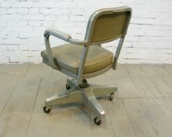 Mid-Century American Industrial Steno Desk Chair By Craig McDowell, 1960s -PAMONO Sales mid century american industrial steno desk chair by craig mcdowell 1960s 5