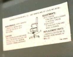 Mid-Century American Industrial Steno Desk Chair By Craig McDowell, 1960s -PAMONO Sales mid century american industrial steno desk chair by craig mcdowell 1960s 7