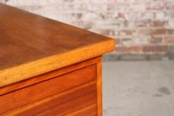 Mid-Century British Teak Executive Writing Desk, 1960s -PAMONO Sales mid century british teak executive writing desk 1960s 11