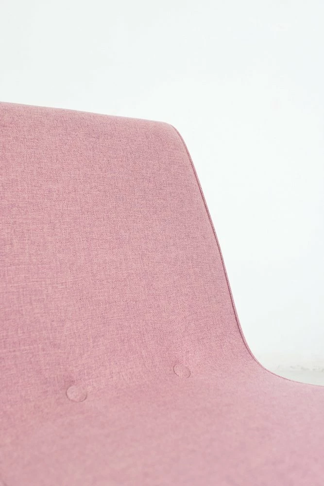 Mid-Century Chair With Pink Upholstery, 1960s 9 Mid-Century Chair With Pink Upholstery, 1960s - Image 7