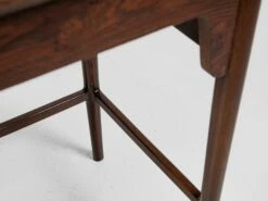 Mid-Century Danish Console Desk In Rosewood From Rasmussen, 1960s -PAMONO Sales mid century danish console desk in rosewood from rasmussen 1960s 9