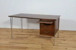 Mid-Century Danish Desk In Teak And Chrome By Heinrich Roepstorff, 1970s 31 Mid-Century Danish Desk In Teak And Chrome By Heinrich Roepstorff, 1970s -PAMONO Sales mid century danish desk in teak and chrome by heinrich roepstorff 1970s 10
