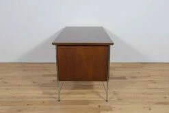 Mid-Century Danish Desk In Teak And Chrome By Heinrich Roepstorff, 1970s 30 Mid-Century Danish Desk In Teak And Chrome By Heinrich Roepstorff, 1970s -PAMONO Sales mid century danish desk in teak and chrome by heinrich roepstorff 1970s 9