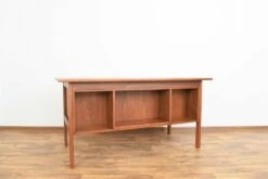 Mid-Century Danish Freestanding Teak Desk, 1960s 22 Mid-Century Danish Freestanding Teak Desk, 1960s -PAMONO Sales mid century danish freestanding teak desk 1960s 6