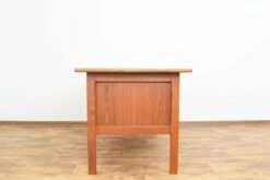 Mid-Century Danish Freestanding Teak Desk, 1960s 25 Mid-Century Danish Freestanding Teak Desk, 1960s -PAMONO Sales mid century danish freestanding teak desk 1960s 9