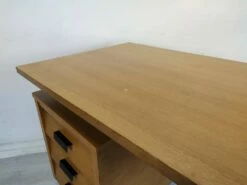 Mid-Century Desk In Oak, 1950s -PAMONO Sales mid century desk in oak 1950s 19