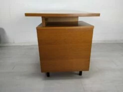 Mid-Century Desk In Oak, 1950s -PAMONO Sales mid century desk in oak 1950s 5