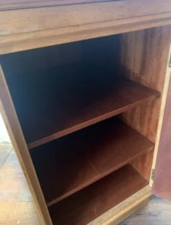 Mid-Century Desk With Black Enamelled Painted Top By Meredew Of Great Britain, 1960s -PAMONO Sales mid century desk with black enamelled painted top by meredew of great britain 1960s 3