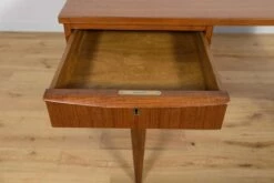 Mid-Century Freestanding Teak Desk, 1960s -PAMONO Sales mid century freestanding teak desk 1960s 15