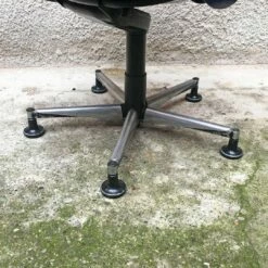 Mid-Century Italian Modern Blue Plastic Swivel Chair, 1970s -PAMONO Sales mid century italian modern blue plastic swivel chair 1970s 9