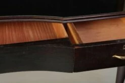 Mid-Century Italian Writing Table In Lacquered Wood With 3 Drawers -PAMONO Sales mid century italian writing table in lacquered wood with 3 drawers 5