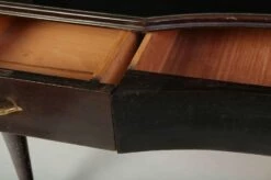 Mid-Century Italian Writing Table In Lacquered Wood With 3 Drawers -PAMONO Sales mid century italian writing table in lacquered wood with 3 drawers 6