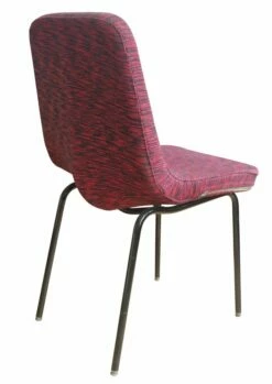 Mid-Century Modern Chair With Original Removable Fabric, 1960s -PAMONO Sales mid century modern chair with original removable fabric 1960s 3