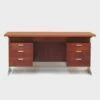Mid-Century Modern Executive Writing Desk In Teak By Cees Braakman For Pastoe 2 Mid-Century Modern Executive Writing Desk In Teak By Cees Braakman For Pastoe -PAMONO Sales mid century modern executive writing desk in teak by cees braakman for pastoe 1