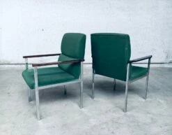 Mid-Century Modern Office Armchairs From Brune, Germany, 1960s, Set Of 2 -PAMONO Sales mid century modern office armchairs from brune germany 1960s set of 2 15