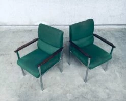 Mid-Century Modern Office Armchairs From Brune, Germany, 1960s, Set Of 2 -PAMONO Sales mid century modern office armchairs from brune germany 1960s set of 2 18