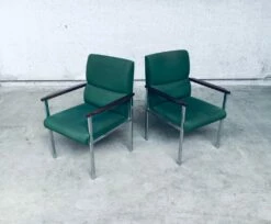 Mid-Century Modern Office Armchairs From Brune, Germany, 1960s, Set Of 2 -PAMONO Sales mid century modern office armchairs from brune germany 1960s set of 2 19