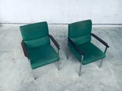 Mid-Century Modern Office Armchairs From Brune, Germany, 1960s, Set Of 2 -PAMONO Sales mid century modern office armchairs from brune germany 1960s set of 2 20