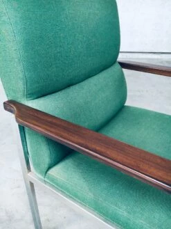 Mid-Century Modern Office Armchairs From Brune, Germany, 1960s, Set Of 2 -PAMONO Sales mid century modern office armchairs from brune germany 1960s set of 2 3