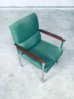 Mid-Century Modern Office Armchairs From Brune, Germany, 1960s, Set Of 2 -PAMONO Sales mid century modern office armchairs from brune germany 1960s set of 2 5