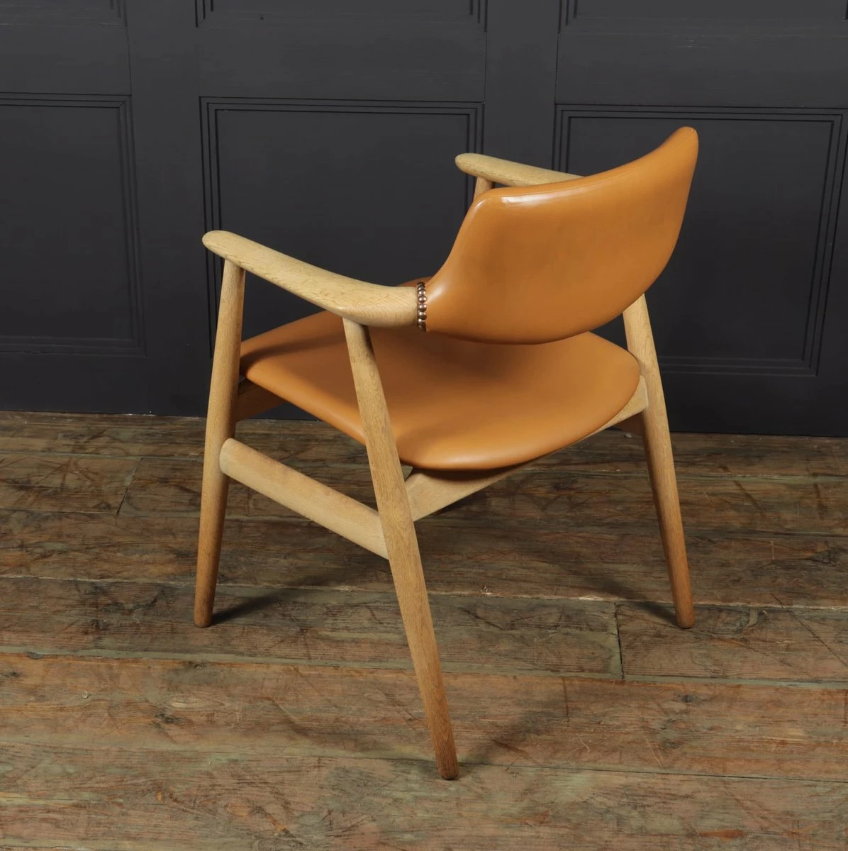 Mid-Century Oak Desk Chair By Erik Kirkegaard 13 Mid-Century Oak Desk Chair By Erik Kirkegaard - Image 11