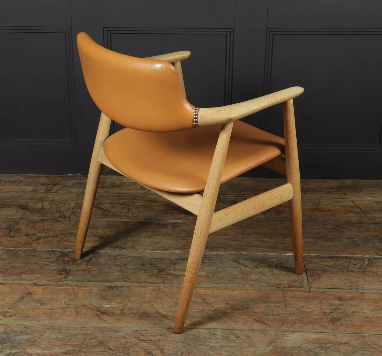 Mid-Century Oak Desk Chair By Erik Kirkegaard 11 Mid-Century Oak Desk Chair By Erik Kirkegaard - Image 9