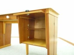Mid-Century Office Desk, 1950s -PAMONO Sales mid century office desk 1950s 3