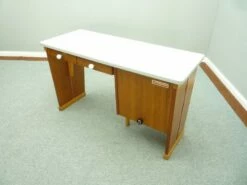 Mid-Century Office Desk, 1950s -PAMONO Sales mid century office desk 1950s 5