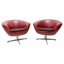 Mid-Century Swivel Chairs By Up Zavody, 1970s, Set Of 2