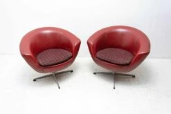 Mid-Century Swivel Chairs By Up Zavody, 1970s, Set Of 2 -PAMONO Sales mid century swivel chairs by up zavody 1970s set of 2 3