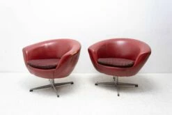 Mid-Century Swivel Chairs By Up Zavody, 1970s, Set Of 2 -PAMONO Sales mid century swivel chairs by up zavody 1970s set of 2 6