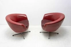 Mid-Century Swivel Chairs By Up Zavody, 1970s, Set Of 2 -PAMONO Sales mid century swivel chairs by up zavody 1970s set of 2 8