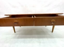 Mid-Century Table In Teak, 1960s -PAMONO Sales mid century table in teak 1960s 10
